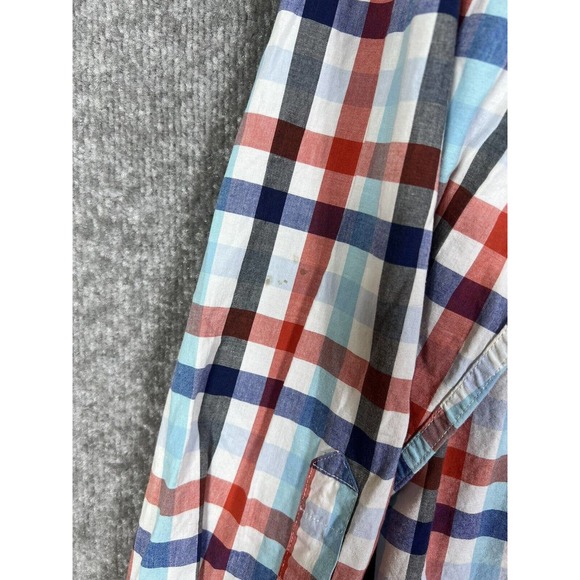 American Eagle AEO Prep Fit Button Down Long Sleeve Shirt Mens XXL Plaid - Picture 14 of 16